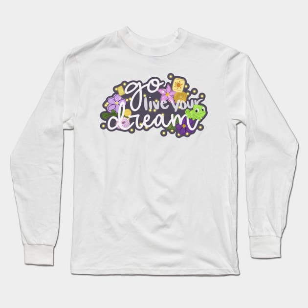 live your dream Long Sleeve T-Shirt by EdenAtencio04